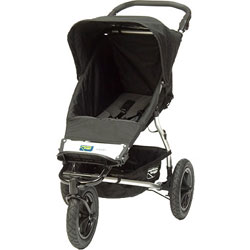Mountain Buggy Urban Single Jogging Stroller - Black