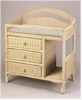 J Mason I-2764, I-2865 and J-2166 Wicker Changing Tables