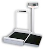 Detecto 495 "Floor Hugger" mechanical wheelchair scale