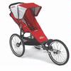 BabyJogger 68713 2009 Performance Single Jogging Stroller, Red-Silver