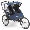 BabyJogger 68722 2009 Performance Double Jogging Stroller, Navy-Silver