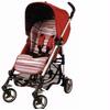 Peg Perego IPSI29NA34ST49RG49 Si Stroller, Corallo Stripes Made in USA 