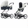 Mutsy SLI-WHITEKIT Slider Newborn Stroller System- White