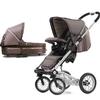 Mutsy 06LS-ACOF-KIT 4 Rider Lite Newborn Stroller System Active Coffee