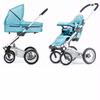 Mutsy 06LS-COOCEAN-KIT 4 Rider Lite Newborn Stroller System Ocean