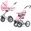 Mutsy SS06S-COPINK-KIT 4 Rider Newborn Stroller System, College Pink