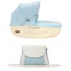 Inglesina AB06A-0AZZ 2009 Classica Pram (Includes Diaper Bag) - Azzurro Made in USA 