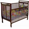 Dream On Me Sleigh Crib Cherry 628C