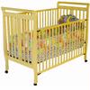 Dream On Me Sleigh Crib Natural 628N