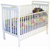 Dream On Me Sleigh Crib White 628W