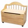 GiftMark 4025N Toy Chest / Deacon Bench - Natural