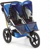 BOB ST0731 Duallie Sport Utility Double Jogging Stroller, Pacific Blue 