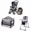 Chicco ROMKIT Matching Stroller System, High Chair and Play Yard Combo - Romantic