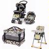 Chicco MIRKIT Matching Stroller System, High Chair and Play Yard Combo -Miro