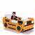 Just Kids Stuff Bulldozer Toddler Bed - Yellow Made in USA 