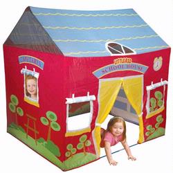 Pacific Play Tents 60500 Little Red School House Play House Tent 