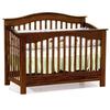 Atlantic 98104 Furniture Windsor Convertible Crib - Antique Walnut
