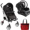 Maxi-Cosi LLATRVBK Loola Stroller Travel System - Oxygen Black
