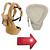 Ergo Baby BC5SIICLED Camel Baby Carrier with Camel Lining, Camel Infant Insert & FREE LED Safety Reflector Light Made in USA 