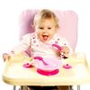 DreamBaby L550 Stay-Put Cutlery Set - Pink