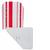 Maclaren AOX11233 Reversible Stroller Liner - Stripe (Scarlet/Silver)