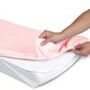 Basic Comfort 93052 Ultra Plush Changing Pad Covers (2-Pack) - Pink