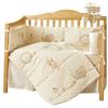 Summer Infant 61220 Nature's Purest 4-Piece Crib Set - Sleepy Safari