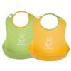 Baby Bjorn 046504US Soft Bib  (2Pk) - Green / Yellow 
