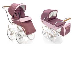 Inglesina AC06B1MAR-AB06B0MAR-AE05A1000 Classica Complete Set- Pram Bassinet - Frame -Stroller Seat - Navy Blue 2010