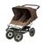 Mountain Buggy Duo Buggy Stroller 2010 Chocolate Dot 