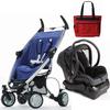 zapp 4 stroller travel system cobalt