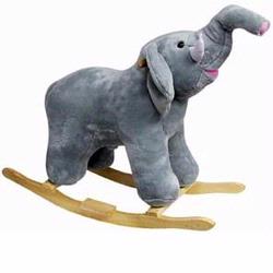 gray elephant plush