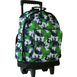 Wildkin 44088 Camo High Roller Rolling Backpack