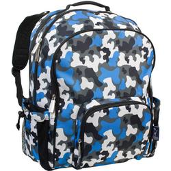 Wildkin 32213 Blue Camo Macropak Backpack