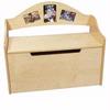 GiftMark 4050 Toy Chest with Picture Cutouts