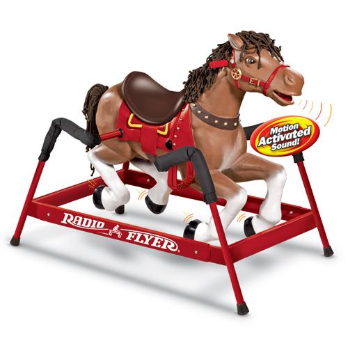 Radio Flyer Liberty Spring Horse with Sound