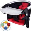 Phil & Teds Lobster Highchair with Click Clack Balls Teether  Red/Black 