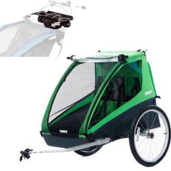 THULE Cadence2+ Bicycle Trailer and Console - Green