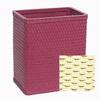 S426-Y Redmon Chelsea Collection Square Wastebasket - Yellow
