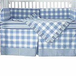 Hoohobbers Crib Bedding 4 Pc Set Preppy Boy Free Shipping