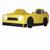 Just Kids Stuff Stock Car Racer Bed Yellow Made in USA 