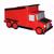 Just Kids Stuff Dumptruck Toy Chest Red Made in USA 