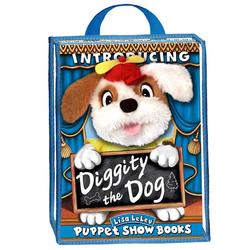 Lisa LeLeu Studios W12345 Puppet Play Set - Diggity The Dog