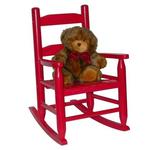 Lipper International  Child's Rocking Chair 555R - Red
