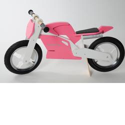 Kiddimoto SB-PW-916106 Superbike Pink & White