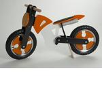 Kiddimoto SCR-OBW-916206 Scrambler Bike - Orange