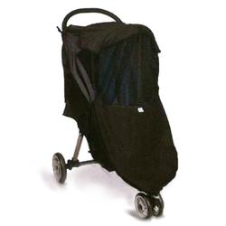 Protect-a-Bub 003046, Universal All Weather Shield Twin Stroller - Black