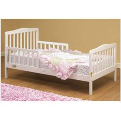 Orbelle - 401W Solid Wood Toddler Bed - White