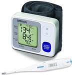 Omron BP629N 3 Series™ Wrist Blood Pressure Monitor with Thermometer