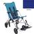 Convaid CX12 902845-903464 Cruiser Textilene 30 Degree Fixed Tilt Wheelchair Stroller - Navy Blue Made in USA 